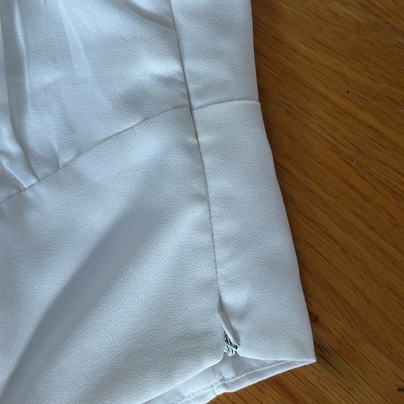 Princess Polly Ariah Long Sleeve Top Womens US 4 White Eco Recycled Square Neck - Picture 6 of 9